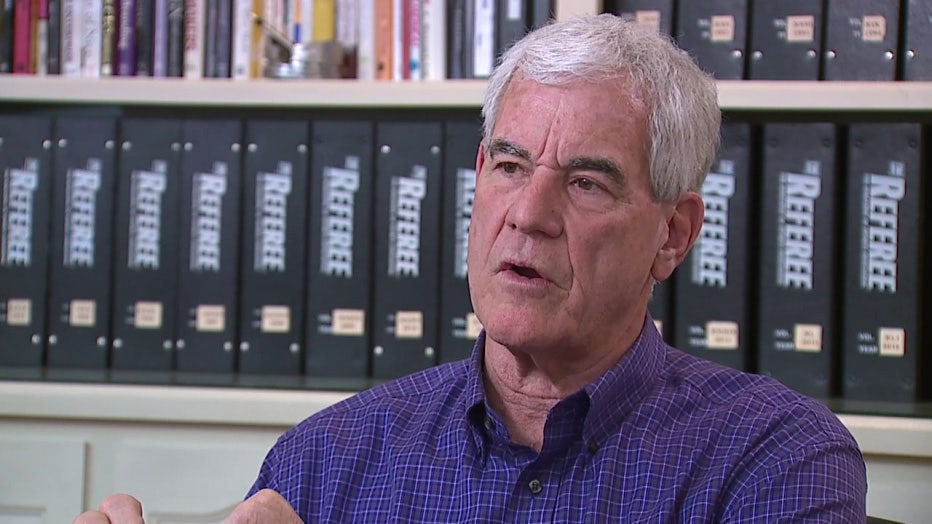 Barry Mano, President of the National Association of Sports Officials in Racine