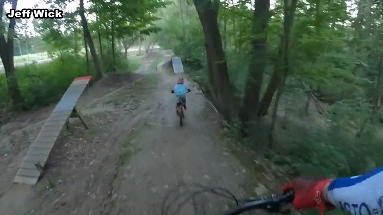 Biking on the longest single track in Switzerland