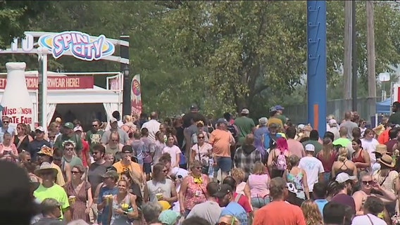Wisconsin State Fair heat concerns, attendees try to keep cool