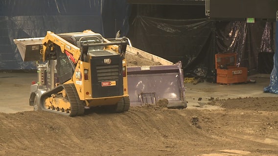 Gearing up for Monster Jam: A dirty job, but someone has to do it
