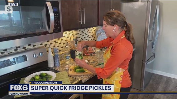 Super quick fridge pickles: recipe