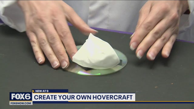 Science experiment: How kids can create a hovercraft