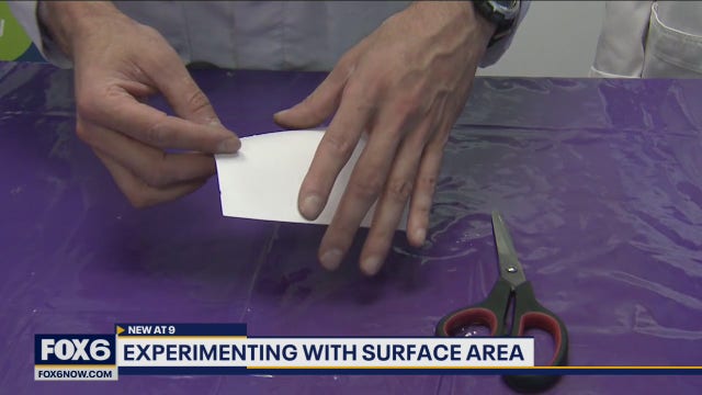 Pull off a pretty cool scientific riddle using paper, scissors