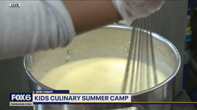 Summer camp teaches the kids how to cook