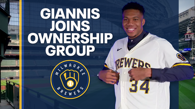 Giannis becomes Brewers part-owner: 'Milwaukee means so much to me'