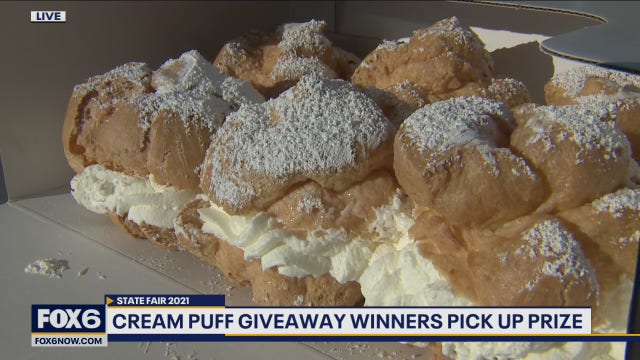 State Fair cream puff giveaway