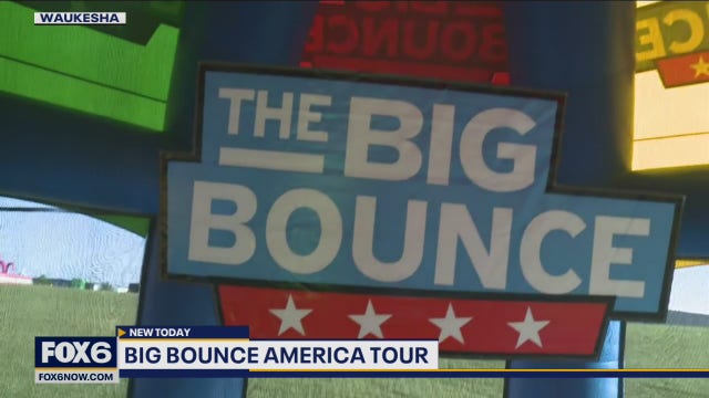 The world's largest jump house has come to the Milwaukee area