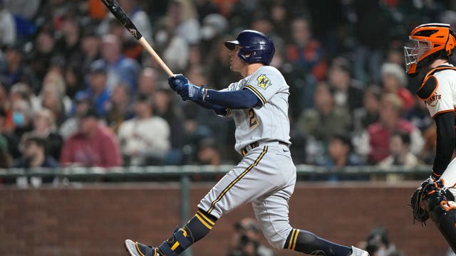 Burnes pitches Brewers by Giants in matchup of NL contenders
