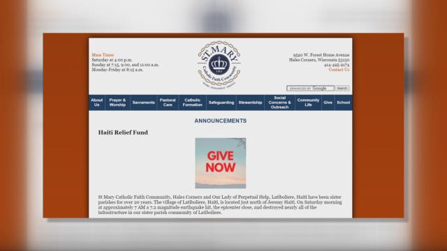 Hales Corners church helps Haiti after devastating earthquake