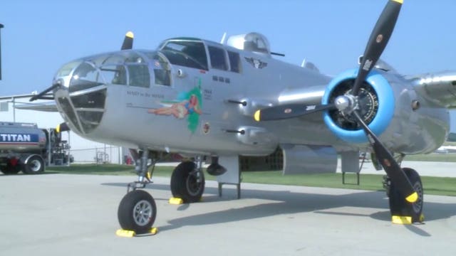 WWII aircraft at Waukesha County Airport