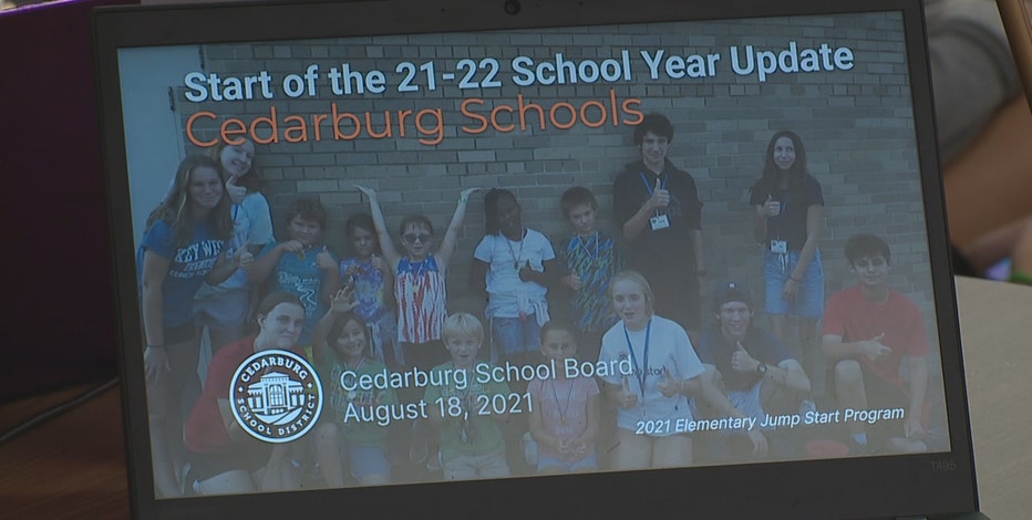 Cedarburg parents push school mask requirement, board meets