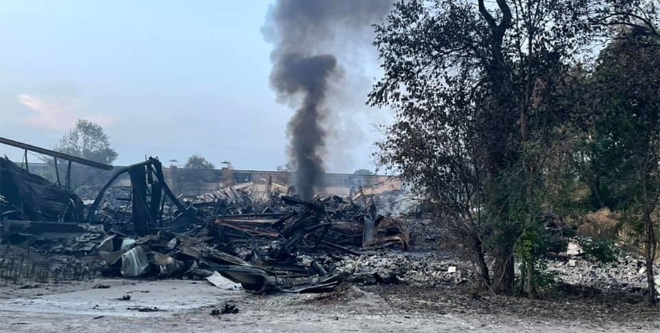 Fort Atkinson fire debris rekindles 1 week later