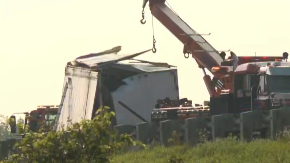 Jefferson County fatal crash on westbound I-94 near Hwy 26
