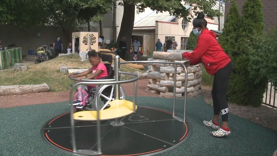 Penfield Children's Center all-abilities playground