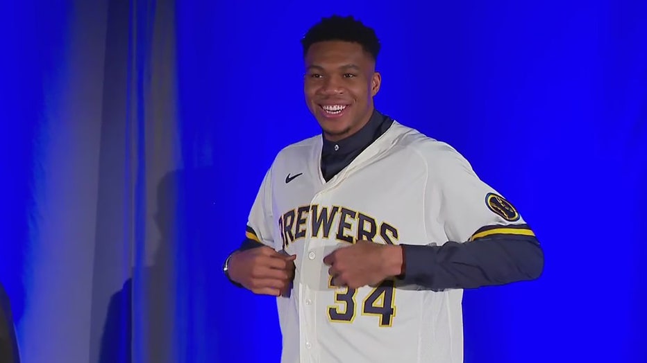 Giannis becomes Brewers part-owner: 'Milwaukee means so much to me