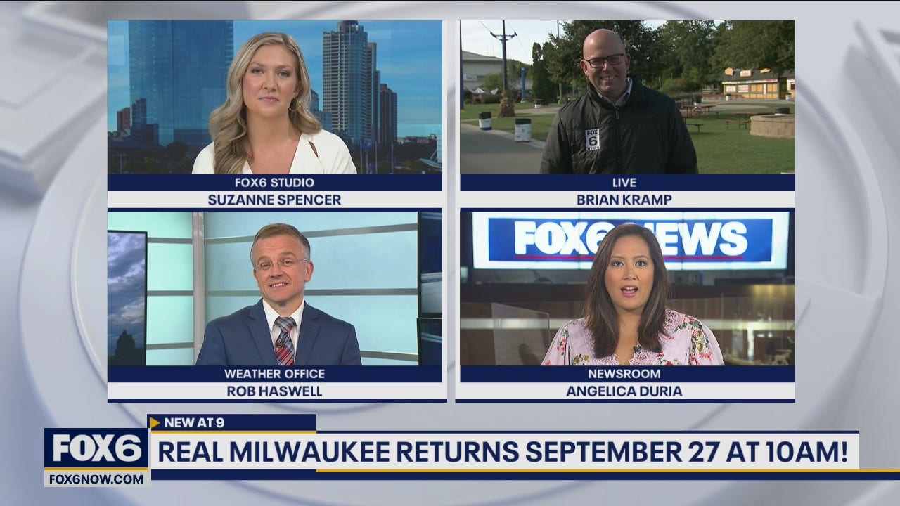 Real Milwaukee will be returning to FOX6 on Monday FOX6 Milwaukee
