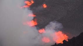 Kilauea eruption: Video captures lava spewing from Hawaii volcano