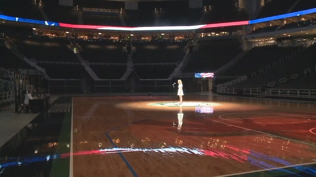 Bucks hold national anthem auditions