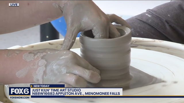 Looking for a place to get crafty? Check out Just Kiln’s Time art studio