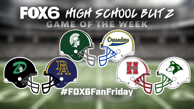 Vote for the FOX6 High School Blitz Game of the Week