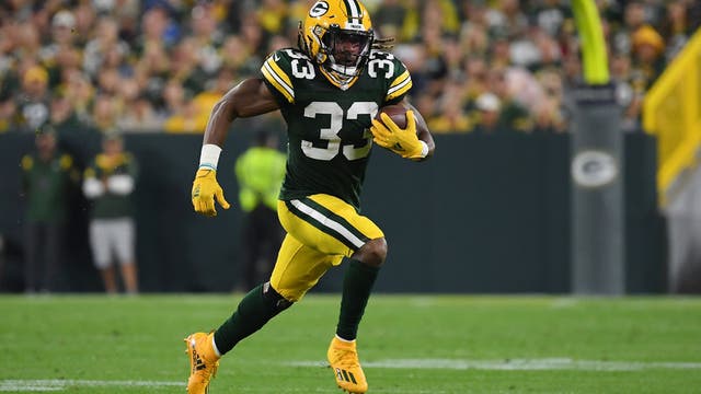 Packers' Aaron Jones reveals he lost chain with father's ashes inside after touchdown