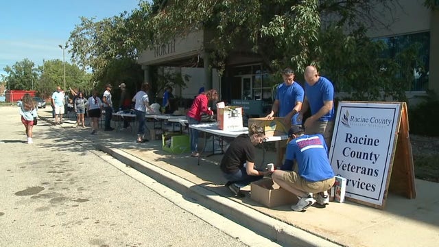 Racine donation drive helps Afghan refugees, veterans