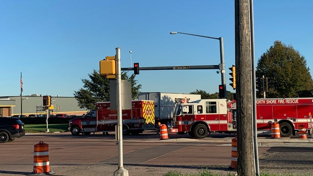 Crash on Brown Deer Road, medical examiner called to the scene