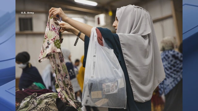 Afghan refugee donations in Racine