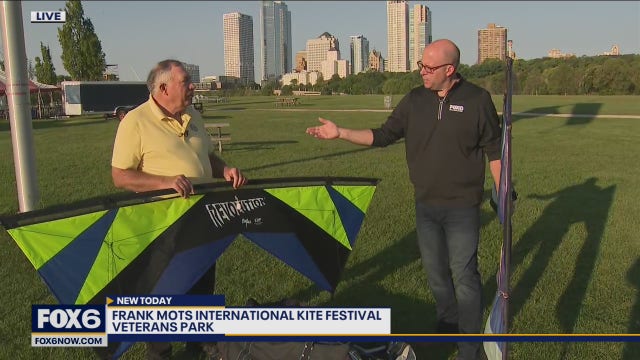 Frank Mots International Kite Festival along Milwaukee's lakefront