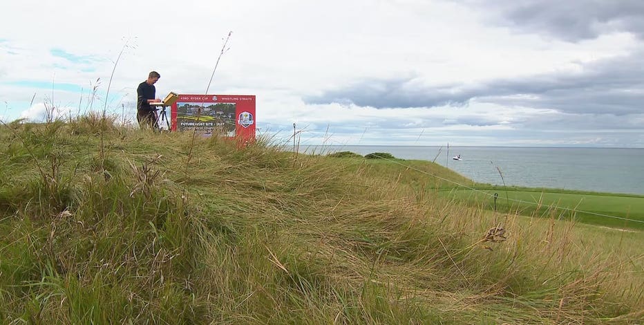 Lee Wybranski Ryder Cup's official poster artist