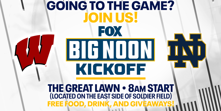 Wisconsin, Notre Dame square off Saturday; game only on FOX6