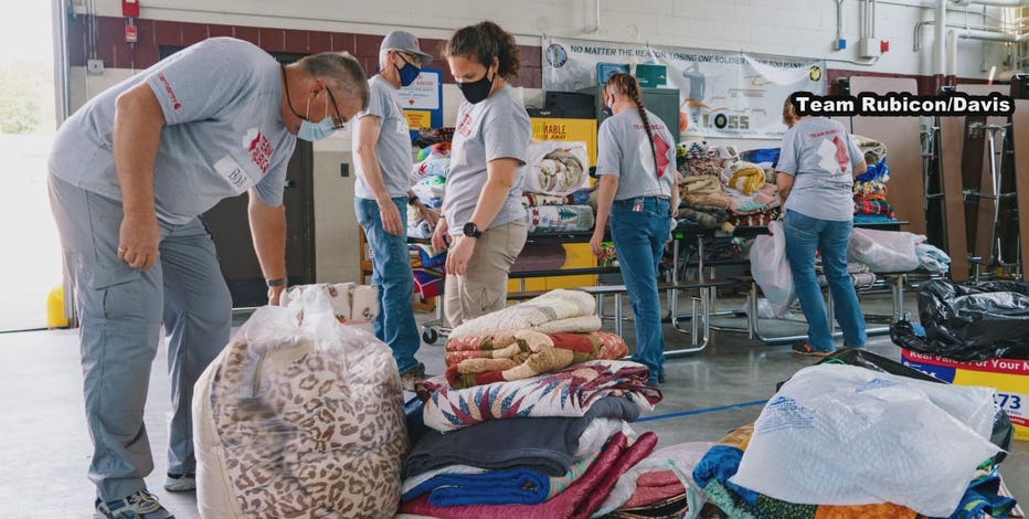 Team Rubicon Afghan refugee donations at Fort McCoy