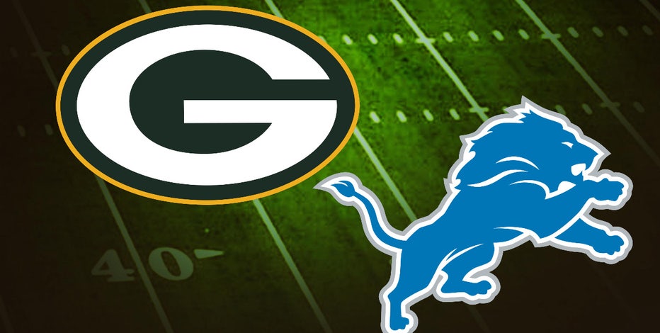 Packers tackle Lions at Lambeau Field on Monday Night Football