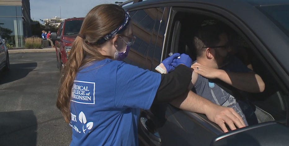 Froedtert flu shot drive-thru, COVID vaccine also offered