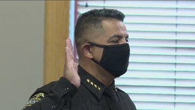 Morales sworn in as Fitchburg police chief