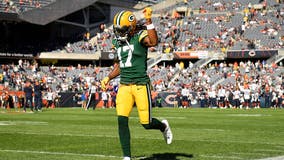 Packers beat Bears 24-14, Rodgers throws 2 TDs, runs for 1