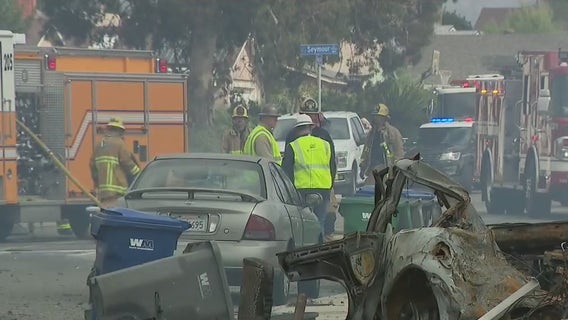 At least 2 dead in San Diego County plane crash that torched homes