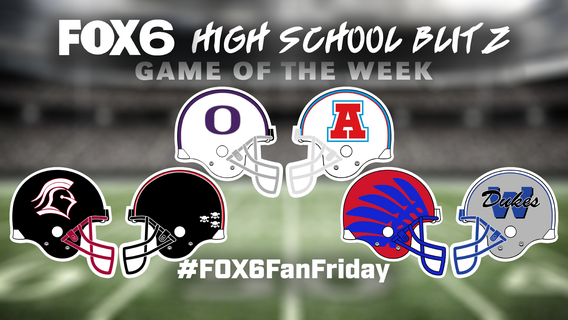 Vote for the FOX6 High School Blitz Game of the Week