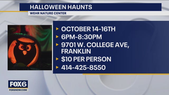 Wehr Nature Center: 33rd Annual Halloween Haunts