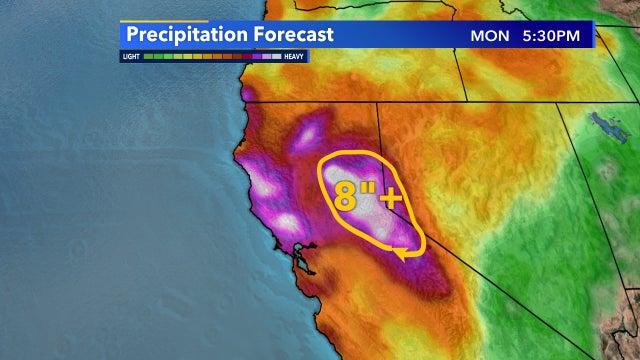 Northern California flooding, massive snow expected this weekend