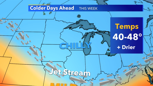 Coldest stretch since March to start November