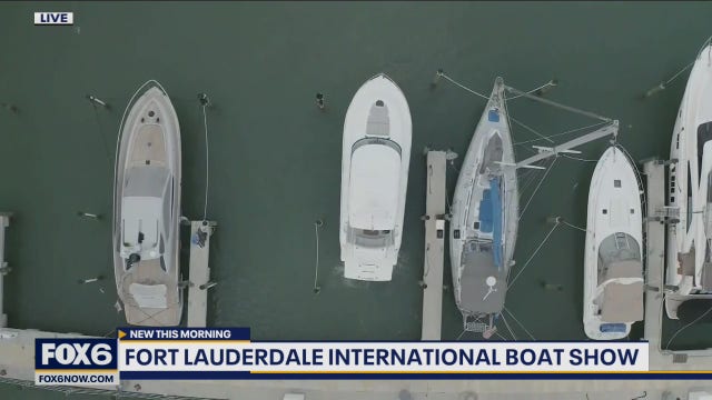 62nd annual Fort Lauderdale International Boat Show is happening right now