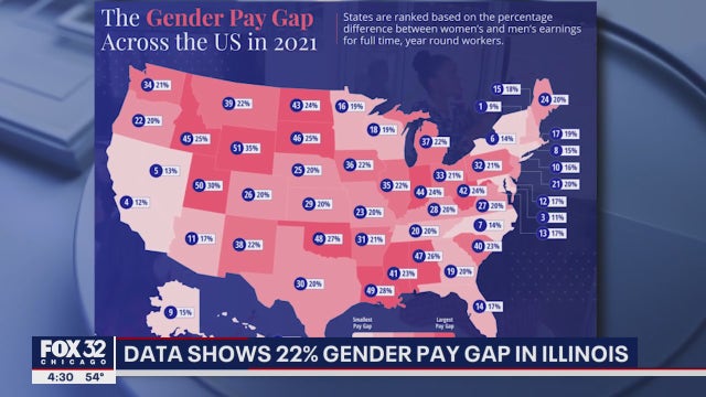 Gender pay gap investigation finds women make 22% less than men in Illinois