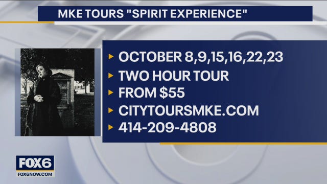 Tour group showing Milwaukee's ghostly history