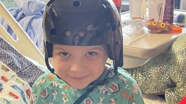 Boy struck by projectile at recess goes home from the hospital this week