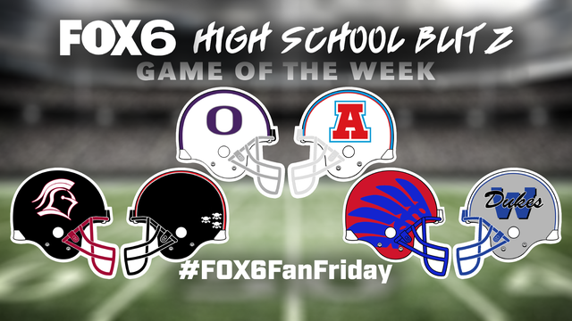 Vote for the FOX6 High School Blitz Game of the Week