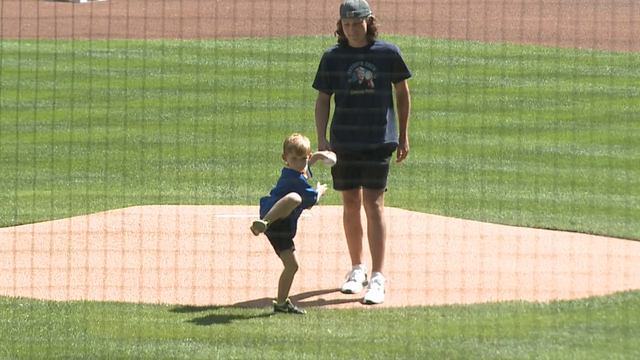 Brewers help 4-year-old fan honor late father