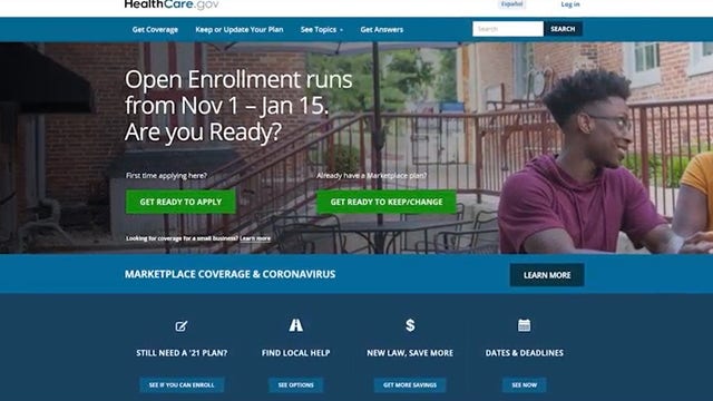 Health Insurance Marketplace open enrollment starts Nov. 1
