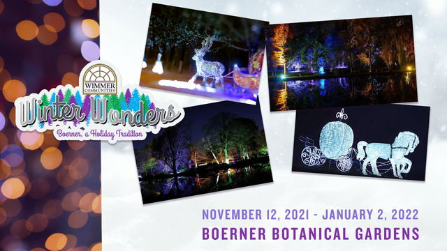 Winter Wonders at Boerner Botanical Gardens returns