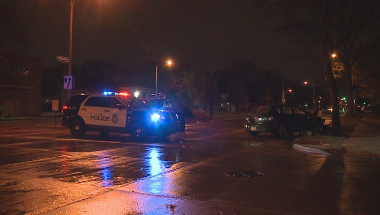 Collision at 20th and Hampton, Milwaukee